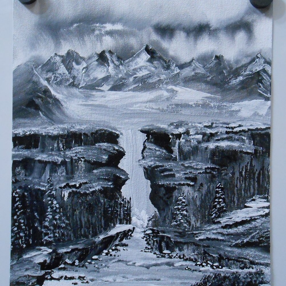 Acrylic painting